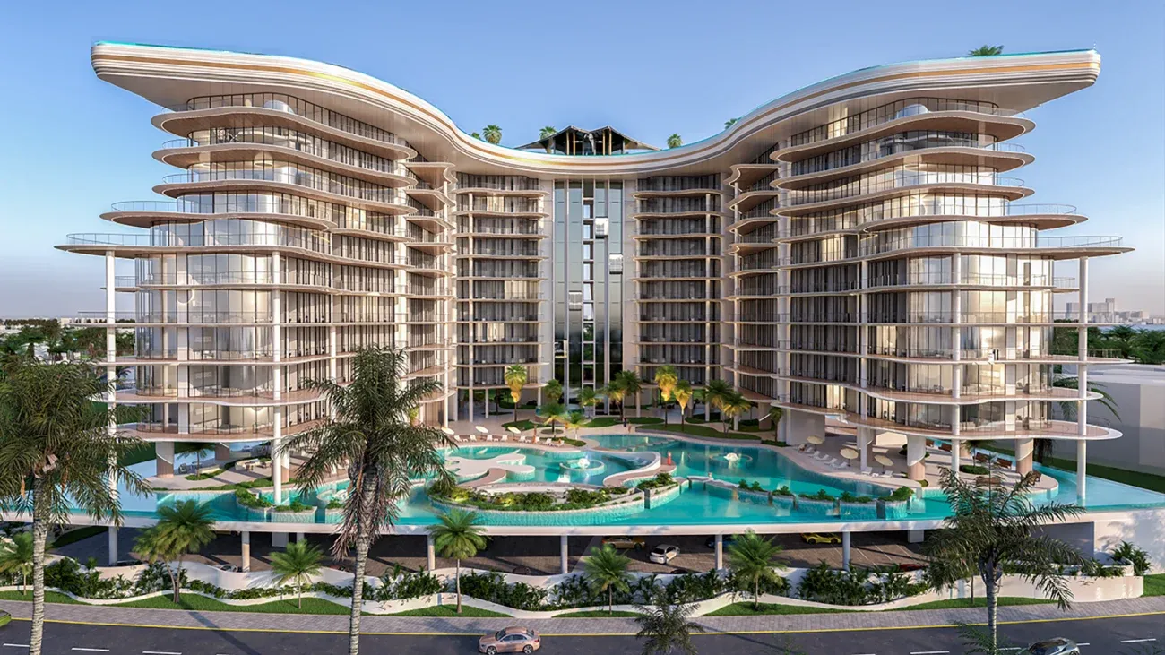 Cover Forget Beachfront, Think Skyfront