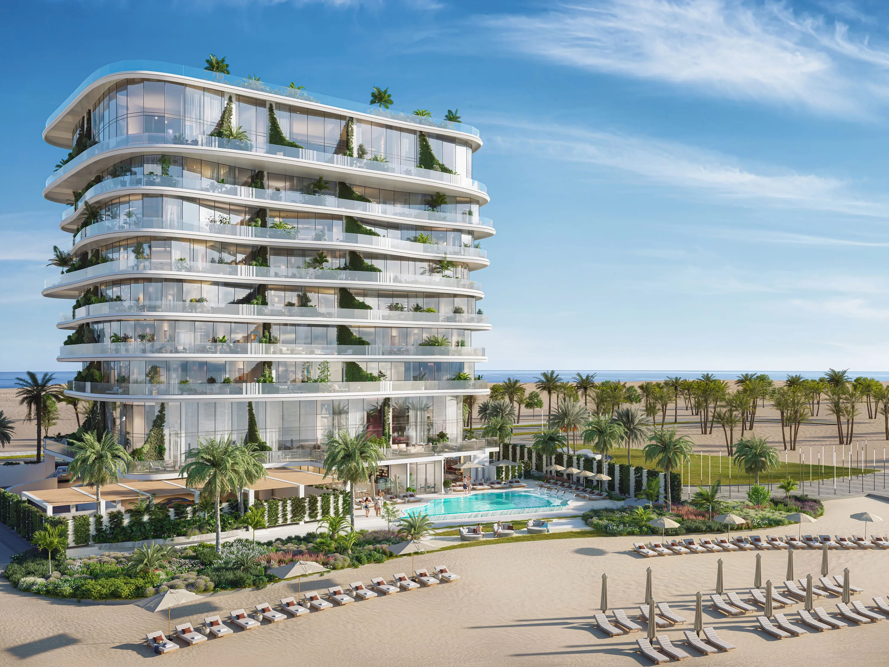 Cover an urban oasis of luxury