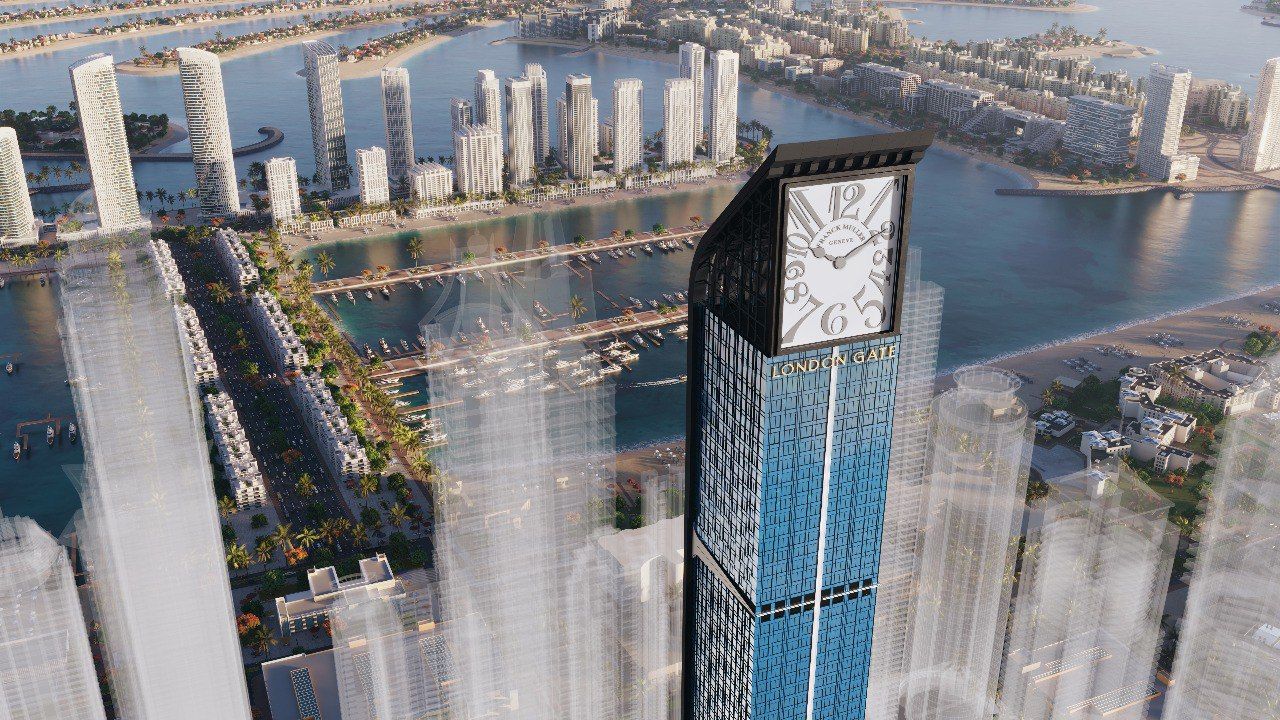 Cover THE WORLD’S TALLEST BRANDED RESIDENTIAL CLOCK TOWER